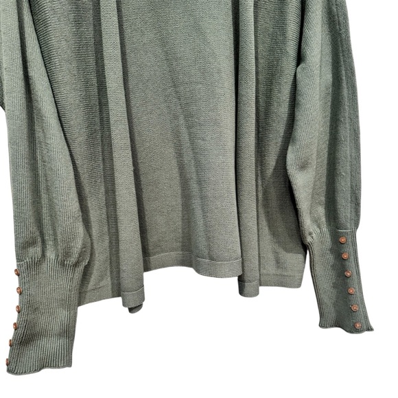 NWT J. JILL Pure Jill Ribbed Button-Cuffed Cardigan Sweater L - Picture 3 of 8
